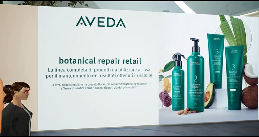 Evento virtuale per Aveda - 2