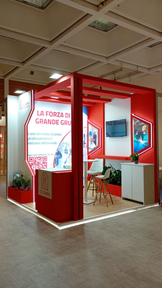 Ca' Zampa alla fiera SCIVAC 2026: valorizzare la brand identity e creare impatto visivo in solo 9 m² - 0
