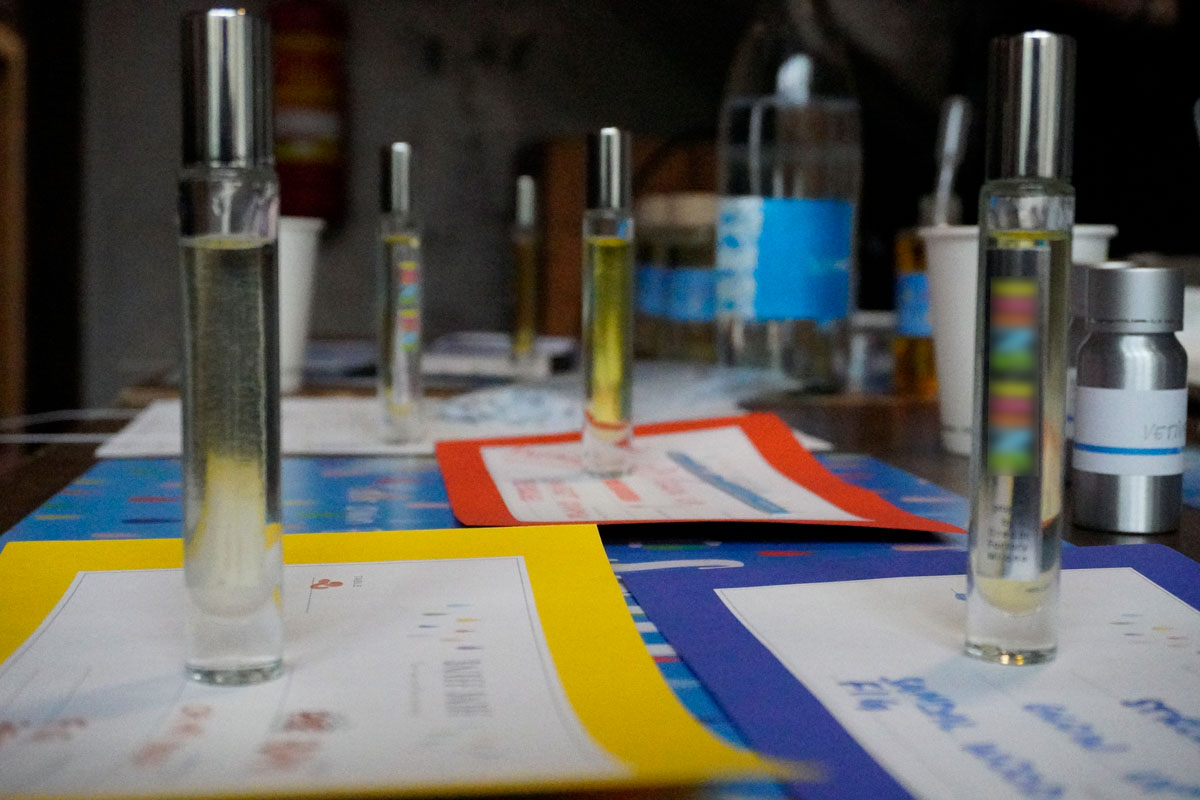 Fragrance team building in Milan for Perfetti Van Melle