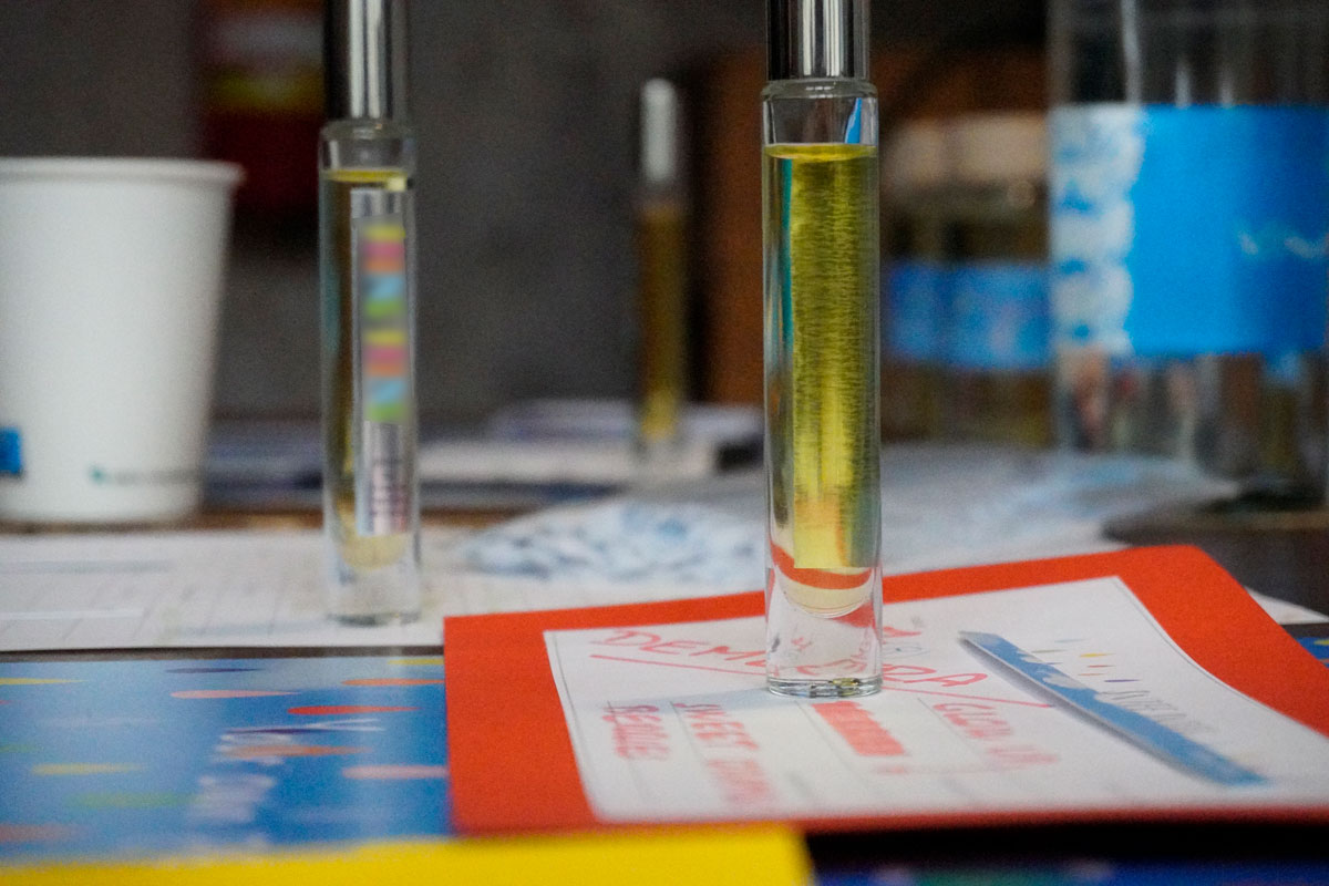 Fragrance team building in Milan for Perfetti Van Melle