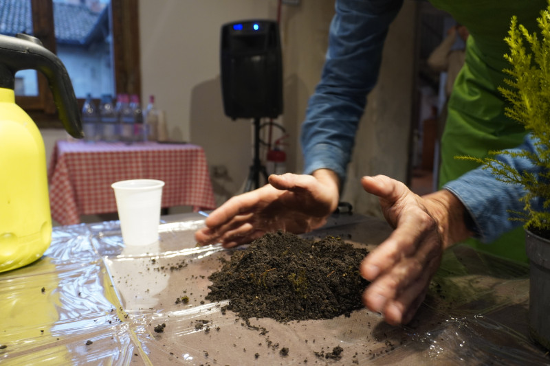 Team building con workshop di Kokedama in una splendida location