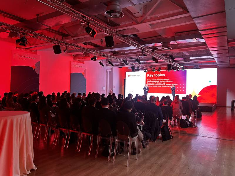 Connect Live Event 2025 a Milano: un grande evento corporate per Cornerstone OnDemand - 0