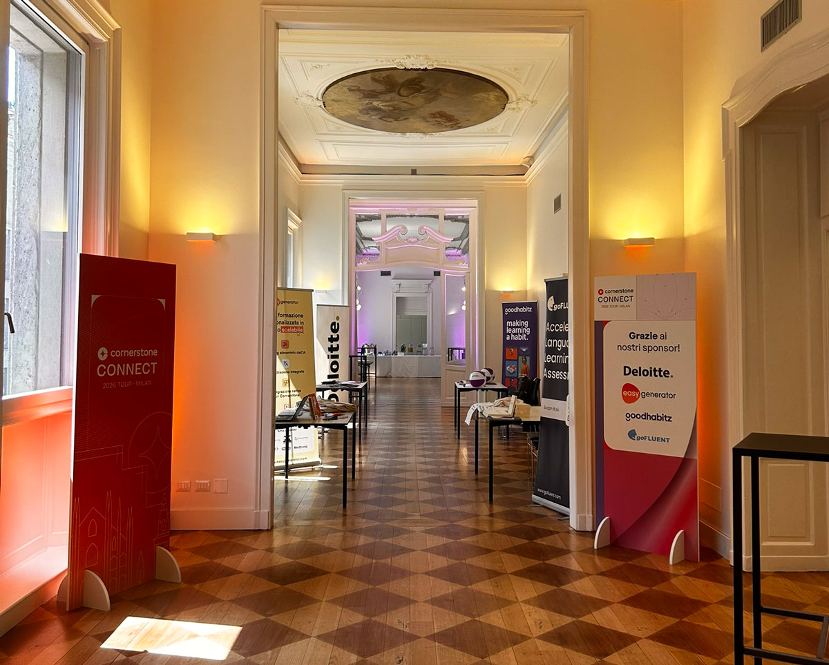 Connect live event Milan 2026: l'evento Cornerstone OnDemand firmato Smart Eventi - 0
