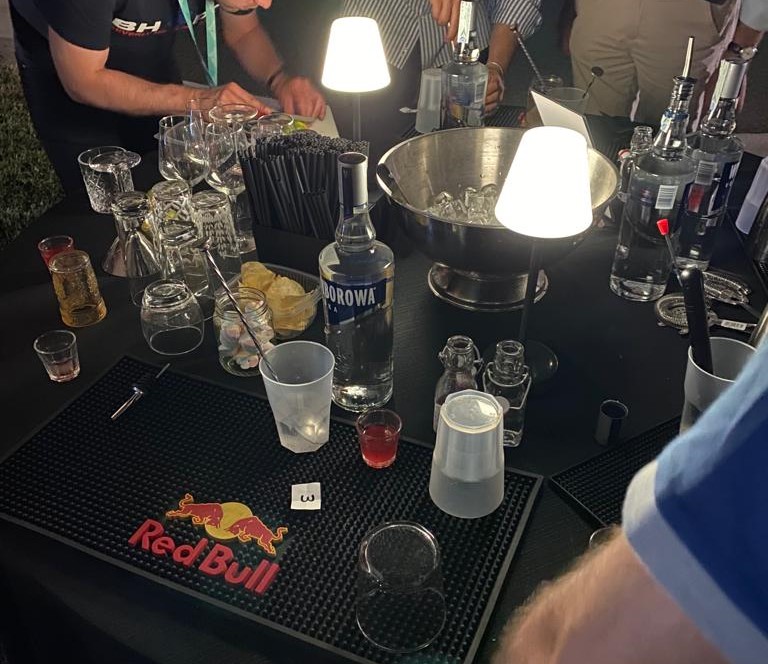 Bottoms up! Our cocktail challenge team building is perfect for new recruits!