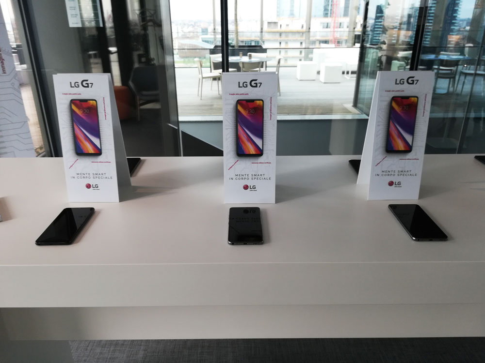 Collaborazione con Publicis per la Presentazione di LG G7 - 1