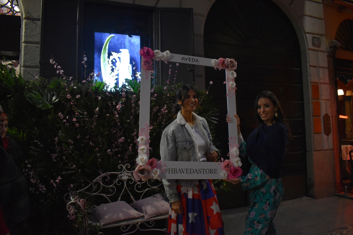 Event for Aveda store's anniversary - 12