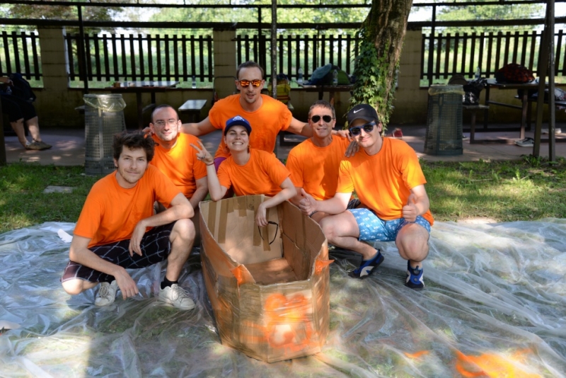 Smart Eventi: Team Building carton boat per Bestway Corp. - 40