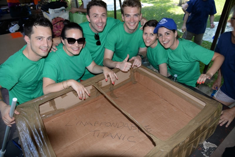 Smart Eventi: Team Building carton boat per Bestway Corp. - 41