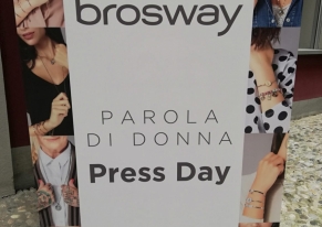 Abbiamo organizzato il press day per lanciare la nuova collezione di gioielli Brosway.