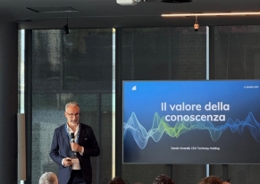 Evento per Ingo srl Milano: una presentazione sull'intelligenza artificiale, con catering esclusivo e tecnologie avanzate. Smart Eventi ha trasforma un meeting aziendale in un'esperienza memorabile